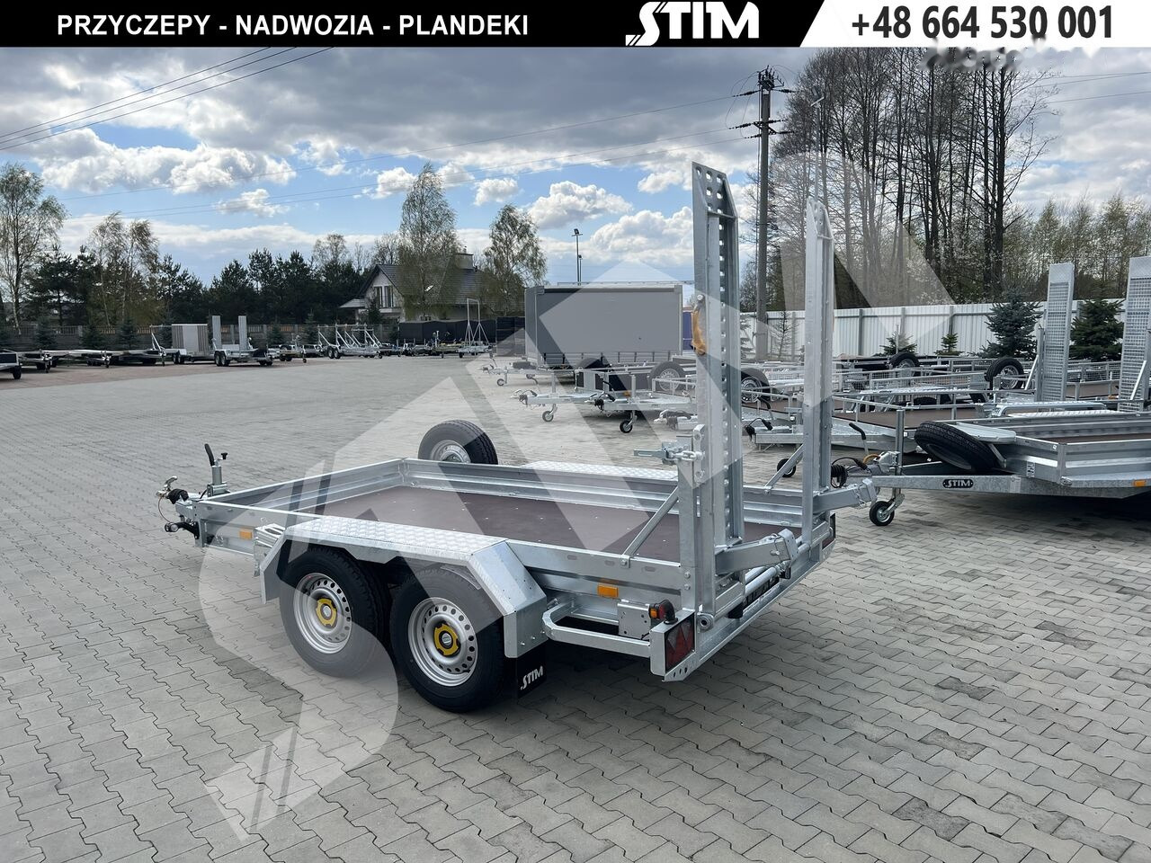 Stim S22/KP-KN/30-27 - Remolque porta maquinaria: foto 5 Stim S22/KP-KN/30-27 - Remolque porta maquinaria: foto 5
