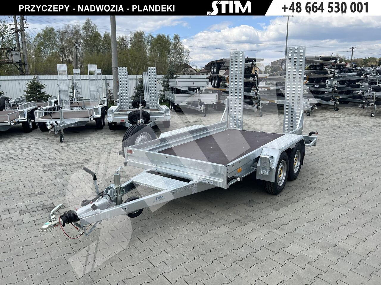 Stim S22/KP-KN/30-27 - Remolque porta maquinaria: foto 4 Stim S22/KP-KN/30-27 - Remolque porta maquinaria: foto 4