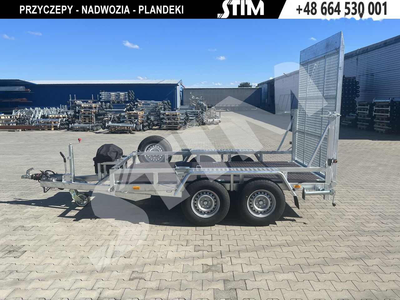 Stim S22/KP-KN/30-35 + wciągarka elektryczna - Remolque porta maquinaria: foto 2 Stim S22/KP-KN/30-35 + wciągarka elektryczna - Remolque porta maquinaria: foto 2