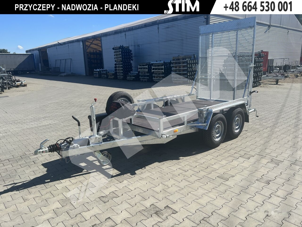 Stim S22/KP-KN/30-35 + wciągarka elektryczna - Remolque porta maquinaria: foto 1 Stim S22/KP-KN/30-35 + wciągarka elektryczna - Remolque porta maquinaria: foto 1