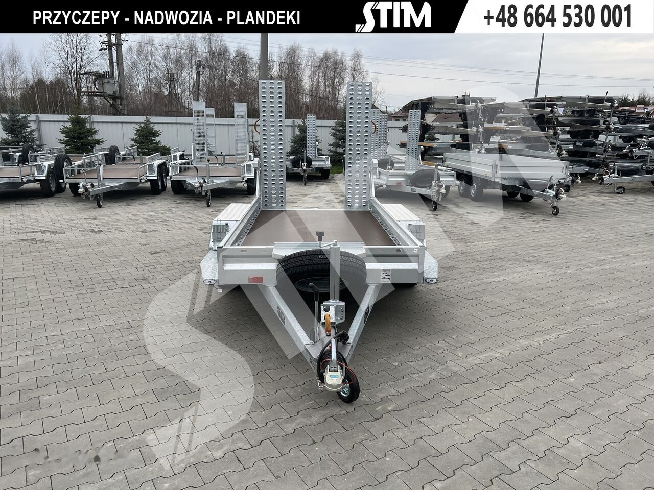 Stim S22/KP-KN/32-30 - Remolque porta maquinaria: foto 2 Stim S22/KP-KN/32-30 - Remolque porta maquinaria: foto 2