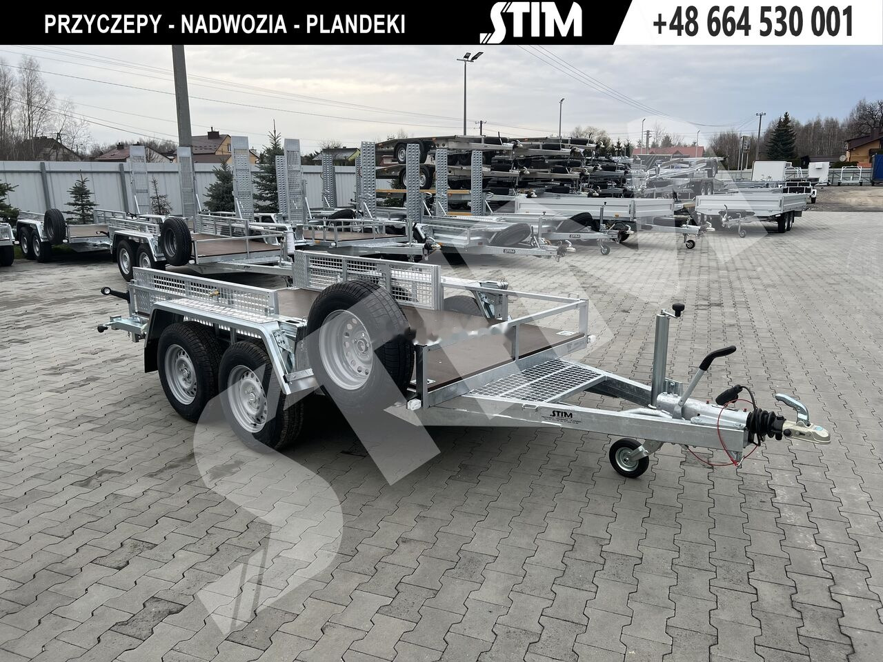 Stim S22/KP-ST/30-27 - Remolque porta maquinaria: foto 2 Stim S22/KP-ST/30-27 - Remolque porta maquinaria: foto 2