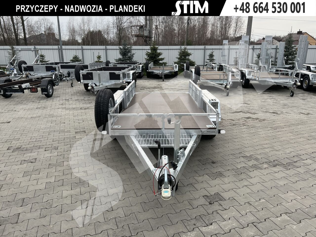 Stim S22/KP-ST/30-27 - Remolque porta maquinaria: foto 3 Stim S22/KP-ST/30-27 - Remolque porta maquinaria: foto 3