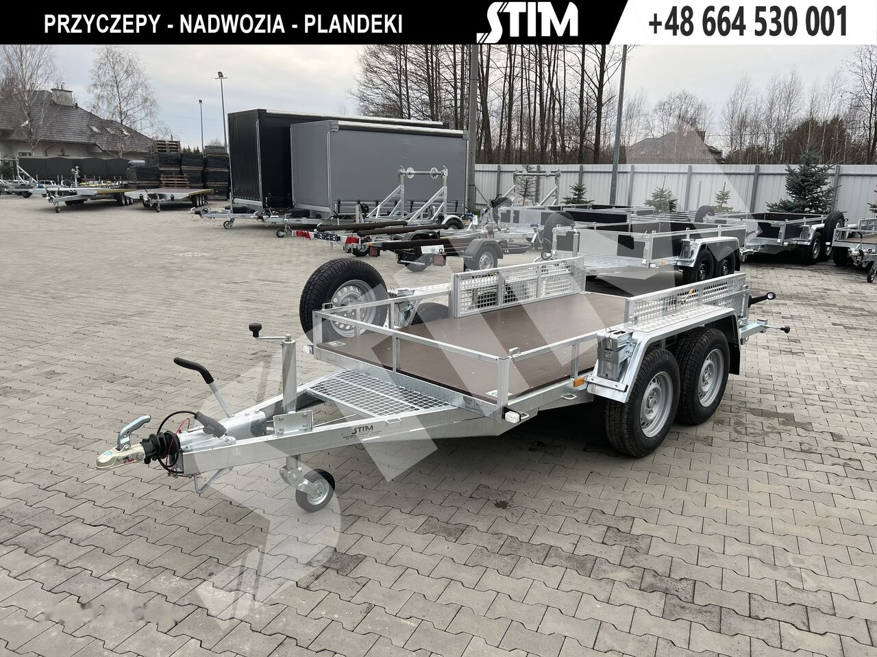 Stim S22/KP-ST/30-27 - Remolque porta maquinaria: foto 4 Stim S22/KP-ST/30-27 - Remolque porta maquinaria: foto 4
