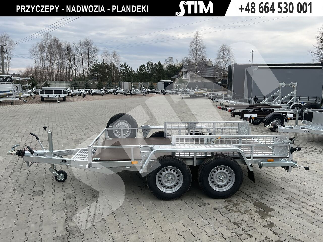 Stim S22/KP-ST/30-27 - Remolque porta maquinaria: foto 5 Stim S22/KP-ST/30-27 - Remolque porta maquinaria: foto 5