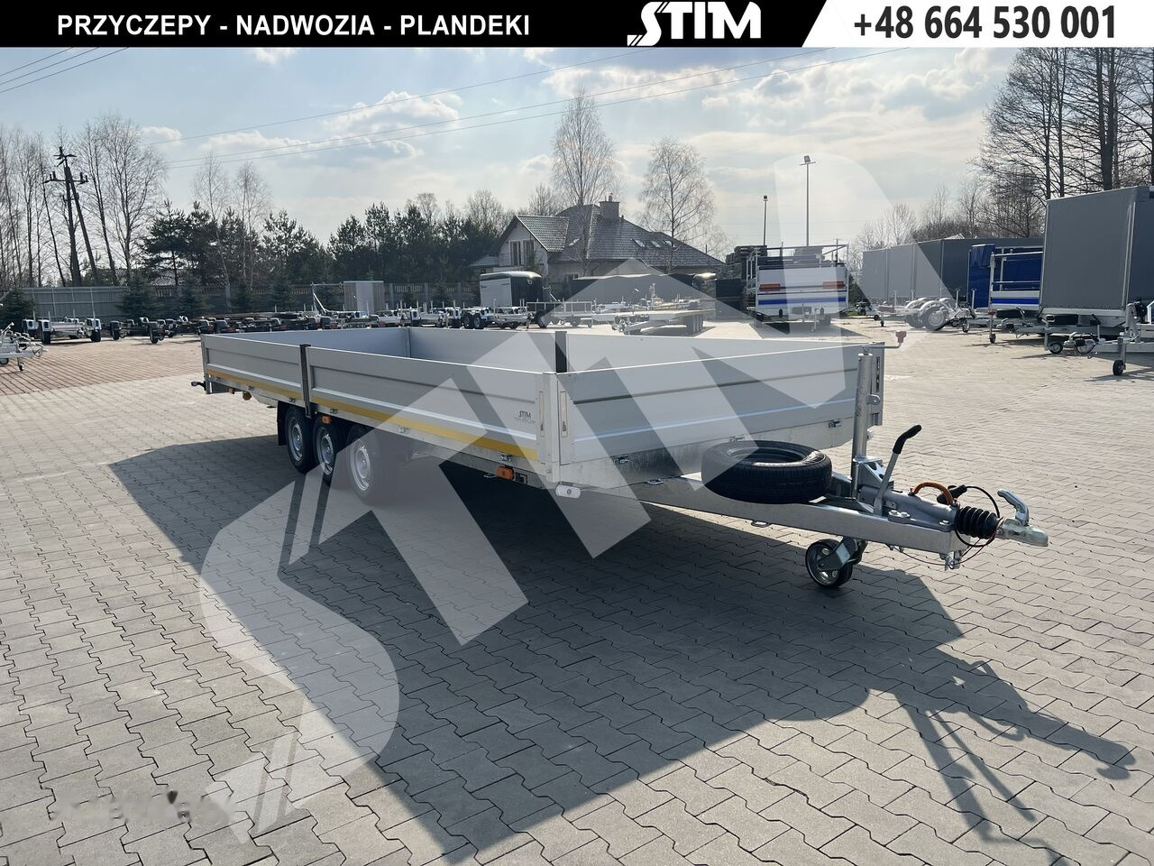 Stim S23/BR/35-6222 - Remolque plataforma/ Caja abierta: foto 5 Stim S23/BR/35-6222 - Remolque plataforma/ Caja abierta: foto 5