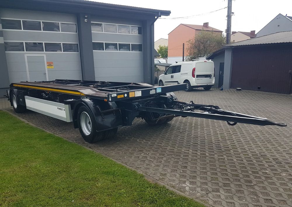 Wielton PS-2 PRZYCZEPA POD KONTENERY DO HAKOWCA 2 OSIE BLIŹNIAKI HUFFERMANN MEILLER ZASŁAW SKIBICKI - Remolque multilift/ Portacontenedores de cadenas: foto 1 Wielton PS-2 PRZYCZEPA POD KONTENERY DO HAKOWCA 2 OSIE BLIŹNIAKI HUFFERMANN MEILLER ZASŁAW SKIBICKI - Remolque multilift/ Portacontenedores de cadenas: foto 1