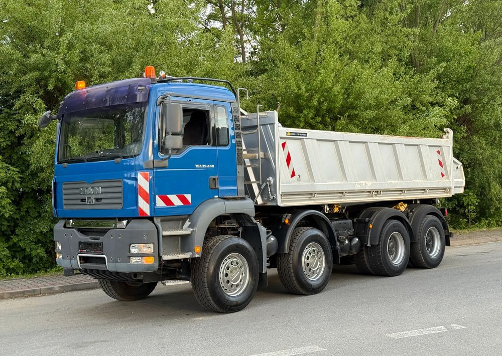 Camión volquete MAN * Kiper Meiller * Wywrotka * 35-440 *  MAN TGA 8X4 * Stan Perfekcyjny *: foto 17 Camión volquete MAN * Kiper Meiller * Wywrotka * 35-440 *  MAN TGA 8X4 * Stan Perfekcyjny *: foto 17