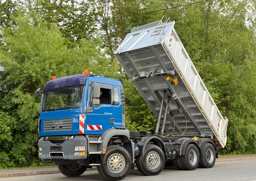 Camión volquete MAN * Kiper Meiller * Wywrotka * 35-440 *  MAN TGA 8X4 * Stan Perfekcyjny *: foto 9 Camión volquete MAN * Kiper Meiller * Wywrotka * 35-440 *  MAN TGA 8X4 * Stan Perfekcyjny *: foto 9