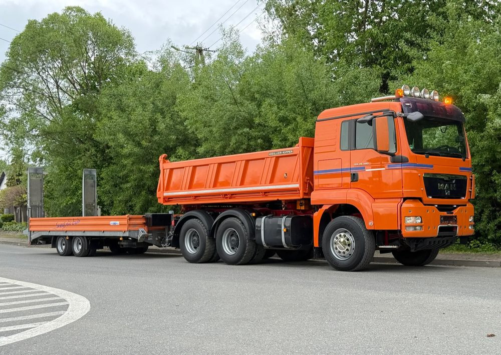 Camión volquete MAN * Kiper * Wywrotka * 26-480 *  MAN TGS 6x4 Bordmatic * Zastaw Tandem Niskopodwozie * Stan Perfekcyjny *: foto 10