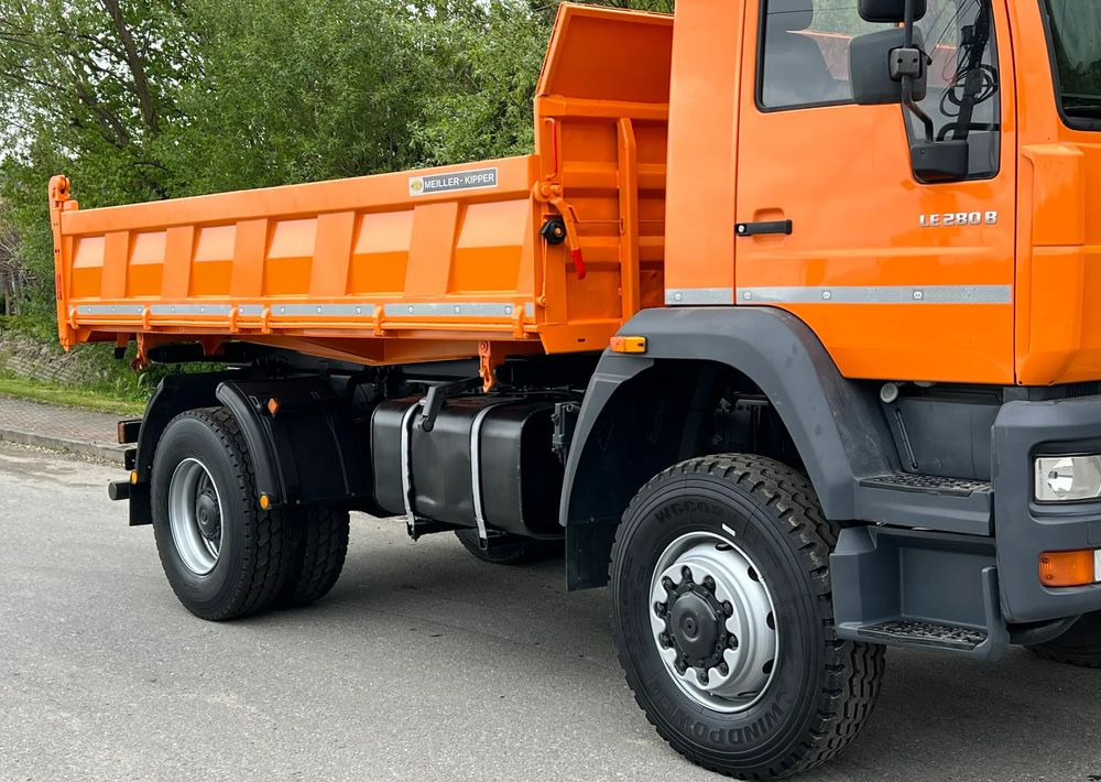 MAN * LE 280 B * MAN * 4x4 * Kiper Wywrotka x3 * Meiller * Sprowadzony * Stan Perfekcyjny * - Camión volquete: foto 5 MAN * LE 280 B * MAN * 4x4 * Kiper Wywrotka x3 * Meiller * Sprowadzony * Stan Perfekcyjny * - Camión volquete: foto 5