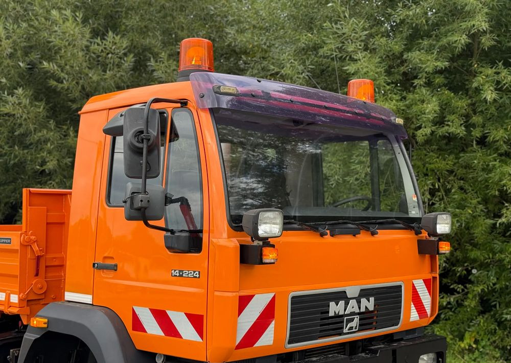 MAN * MAN 14-220 * Kiper Wywrotka Meiller * 4x4 * Zimowe Utrzymanie * Unimog * - Camión volquete: foto 5 MAN * MAN 14-220 * Kiper Wywrotka Meiller * 4x4 * Zimowe Utrzymanie * Unimog * - Camión volquete: foto 5
