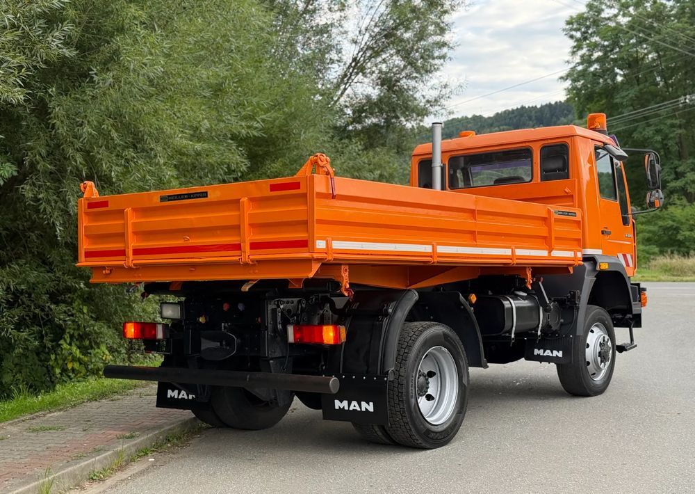 Camión volquete MAN * MAN 14-220 * Kiper Wywrotka Meiller * 4x4 * Zimowe Utrzymanie * Unimog *: foto 11