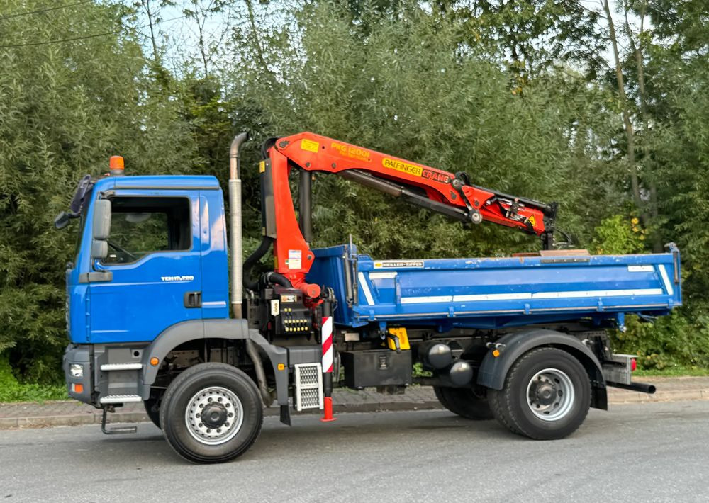 Camión volquete MAN * MAN 18 280 * Kiper Wywrotka * 4x4 * HDS Palfinger  120 STAN BARDZO DOBRY * Sprowadzony: foto 13