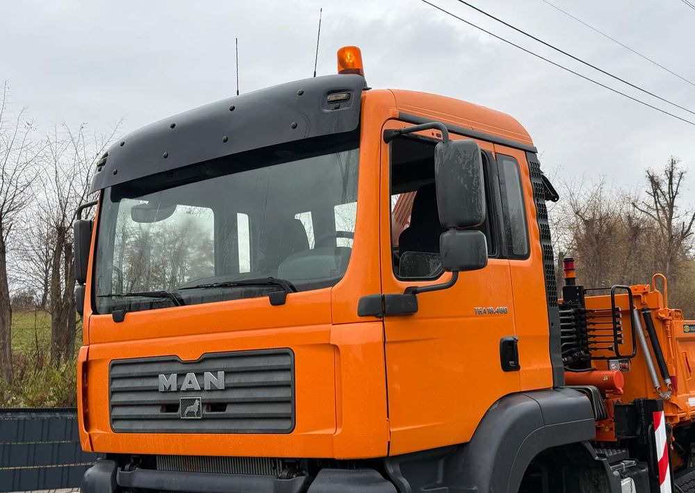 MAN * MAN 18 480 * KIPER WYWROTKA * 4x4 * HDS ATLAS 85* STAN BARDZO DOBRY * Sprowadzony - Camión volquete: foto 4 MAN * MAN 18 480 * KIPER WYWROTKA * 4x4 * HDS ATLAS 85* STAN BARDZO DOBRY * Sprowadzony - Camión volquete: foto 4