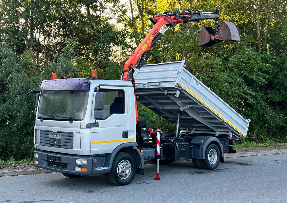 Leasing de  MAN MAN TGL 12-240 Kiper Wywrotka 4x2 Kran PALFINGER PK 12500 BARDZO DOBRY STAN MAN MAN TGL 12-240 Kiper Wywrotka 4x2 Kran PALFINGER PK 12500 BARDZO DOBRY STAN: foto 9