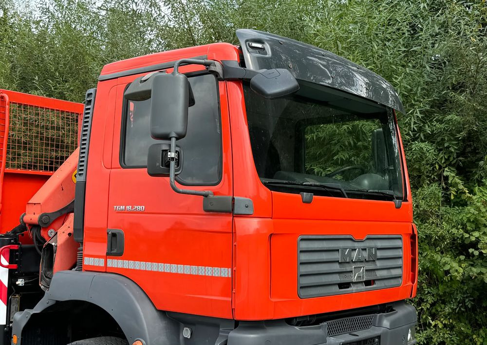 MAN * TGM 18-280 MAN 4x4 HDS Palfinger PK10500 * Kiper Wywrotka * Bardzo Dobry Stan - Camión volquete: foto 4 MAN * TGM 18-280 MAN 4x4 HDS Palfinger PK10500 * Kiper Wywrotka * Bardzo Dobry Stan - Camión volquete: foto 4