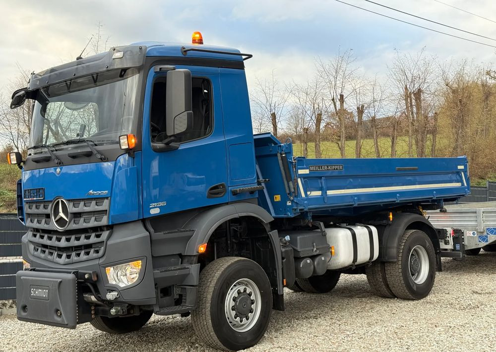 Mercedes-Benz * Arocs * 4X4 * JAK NOWY * Wywrotka Kiper Meiller+ Przyczepa * Zestaw Sprowadzony * 80.700 km Oryginalnie * Mercedes - Camión volquete: foto 3 Mercedes-Benz * Arocs * 4X4 * JAK NOWY * Wywrotka Kiper Meiller+ Przyczepa * Zestaw Sprowadzony * 80.700 km Oryginalnie * Mercedes - Camión volquete: foto 3