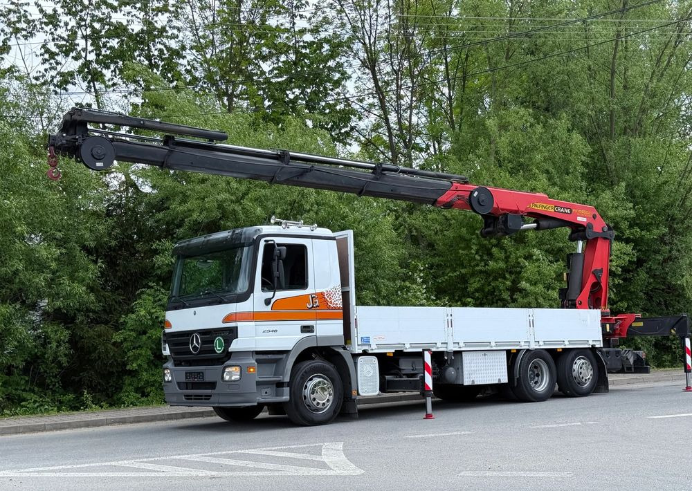 Mercedes-Benz * Mercedes Actros * KRAN HDS Palfinger PK 44002 Performance * Sprowadzony * Stan Perfekcyjny * - Camión caja abierta, Camión grúa: foto 1 Mercedes-Benz * Mercedes Actros * KRAN HDS Palfinger PK 44002 Performance * Sprowadzony * Stan Perfekcyjny * - Camión caja abierta, Camión grúa: foto 1