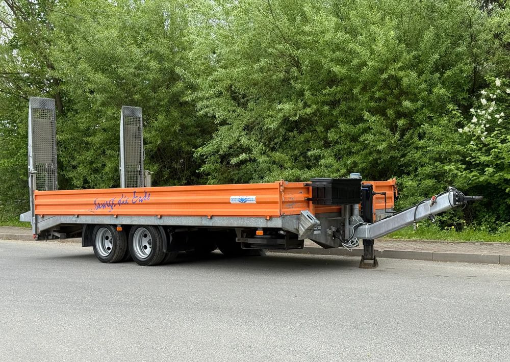 Schmidt * Przyczepa do Przewozu Maszyn Koparek * Schmidt * Najazdy * Jak NOWA - Remolque porta maquinaria: foto 1 Schmidt * Przyczepa do Przewozu Maszyn Koparek * Schmidt * Najazdy * Jak NOWA - Remolque porta maquinaria: foto 1