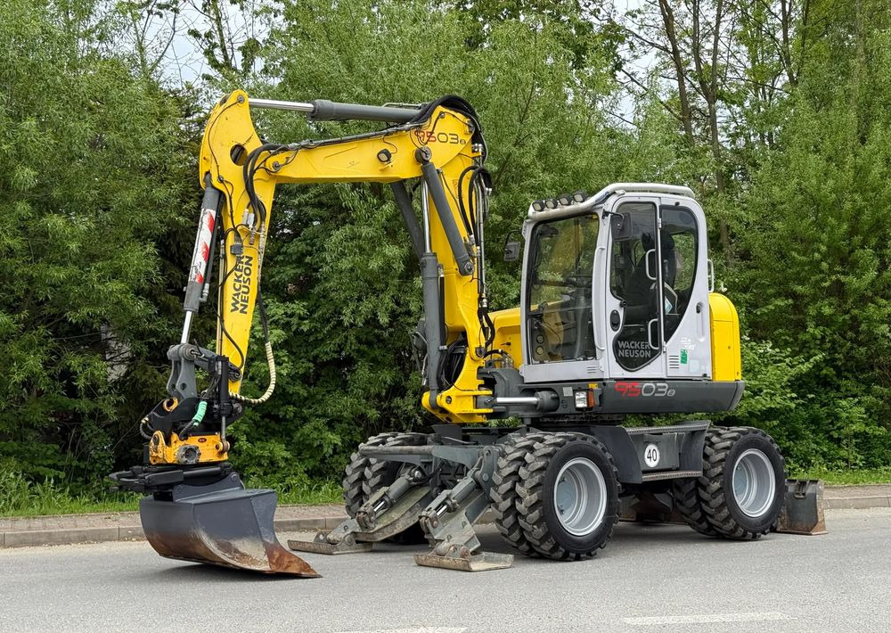 Wacker Neuson * Koparka Kołowa * Wacker Neuson 9503 * Rototilt * Bardzo Dobry Stan * - Excavadora de ruedas: foto 1 Wacker Neuson * Koparka Kołowa * Wacker Neuson 9503 * Rototilt * Bardzo Dobry Stan * - Excavadora de ruedas: foto 1