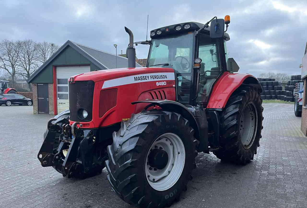 Massey Ferguson 6490 Dyna-6 Tractoren - Tractor: foto 3 Massey Ferguson 6490 Dyna-6 Tractoren - Tractor: foto 3