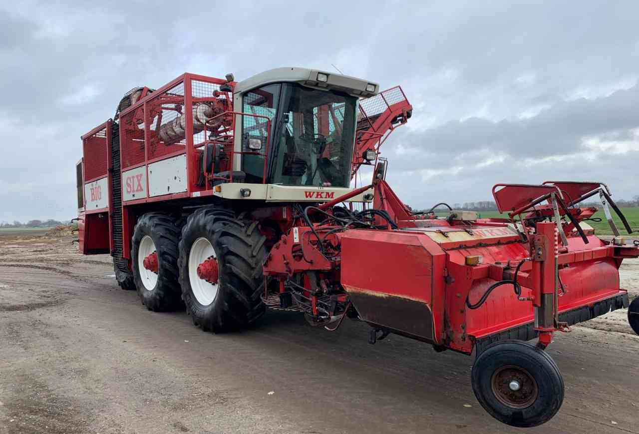 WKM Agrifac WKM BIG SIX Bietenrooier, rooimachines, oogstmachines. - Cosechadoras de remolacha: foto 1 WKM Agrifac WKM BIG SIX Bietenrooier, rooimachines, oogstmachines. - Cosechadoras de remolacha: foto 1