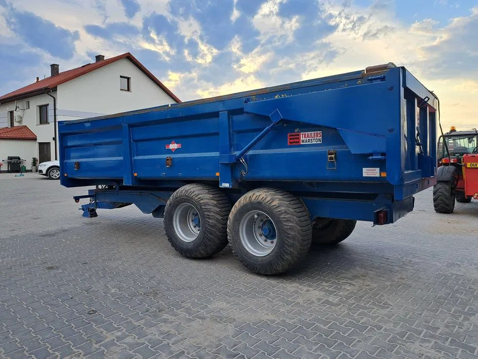 Przyczepa skorupowa Marston 14 ton - Remolque agrícola: foto 4 Przyczepa skorupowa Marston 14 ton - Remolque agrícola: foto 4