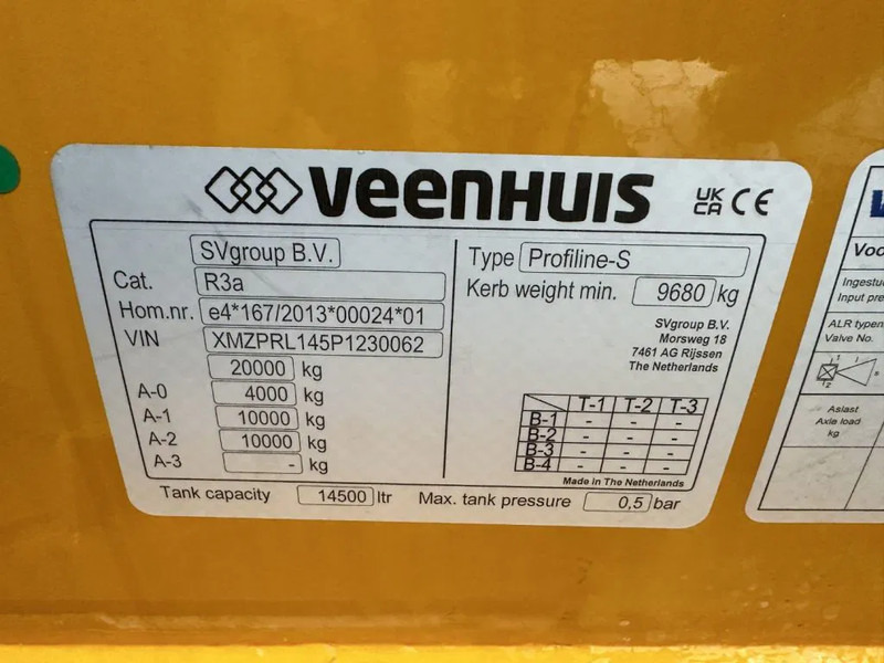 Cuba de purín Veenhuis Profiline S 14.500 ltr: foto 15