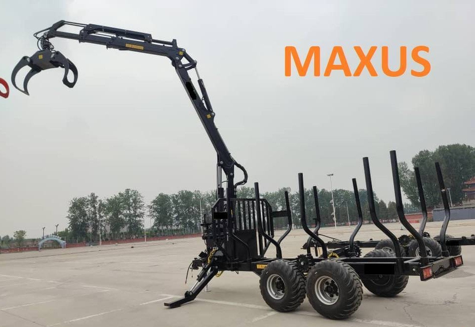 Maxus MAXUS 1400 Forstanhänger + Kran 780 - Remolque forestal: foto 4 Maxus MAXUS 1400 Forstanhänger + Kran 780 - Remolque forestal: foto 4