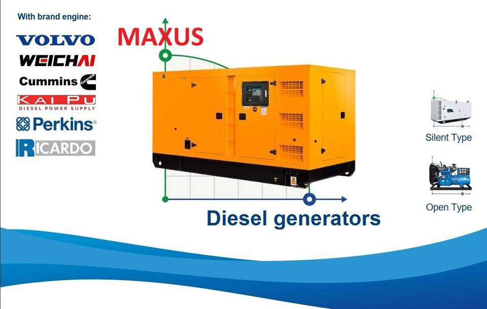 Generador industriale nuevo NEW MAXUS 400 kVA Generator Warranty up to 10 YEARS | НОВИЙ Генератор MAXUS 400 кВА Гарантія до 10 РОКІВ: foto 6
