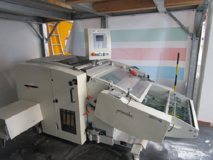 AUTOMATISCHE AUSLAGE PALAMIDES DELTA 703 - Plegadora de papel: foto 4 AUTOMATISCHE AUSLAGE PALAMIDES DELTA 703 - Plegadora de papel: foto 4