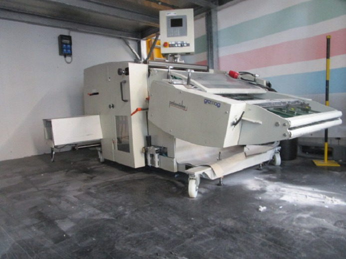 AUTOMATISCHE AUSLAGE PALAMIDES DELTA 703 - Plegadora de papel: foto 2 AUTOMATISCHE AUSLAGE PALAMIDES DELTA 703 - Plegadora de papel: foto 2