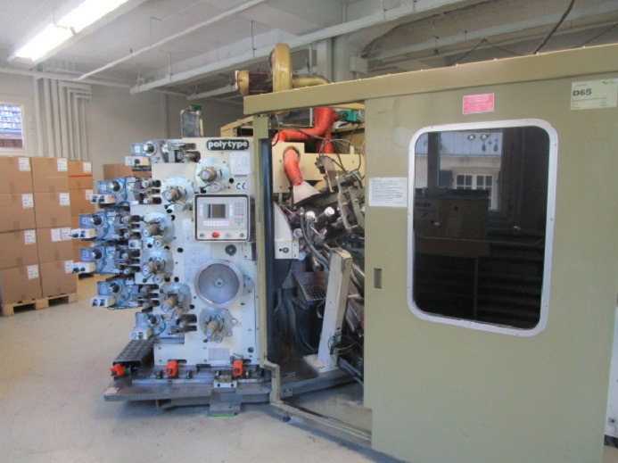 BECHERDRUCKMASCHINE POLYTYPE BDM65 - Máquina de impresión: foto 1 BECHERDRUCKMASCHINE POLYTYPE BDM65 - Máquina de impresión: foto 1