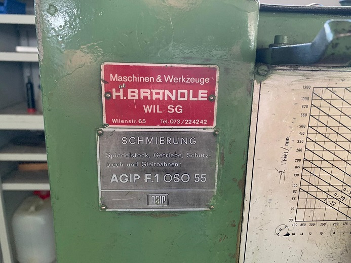 Máquina de impresión DREHBANK H. BRÄNDLE: foto 8