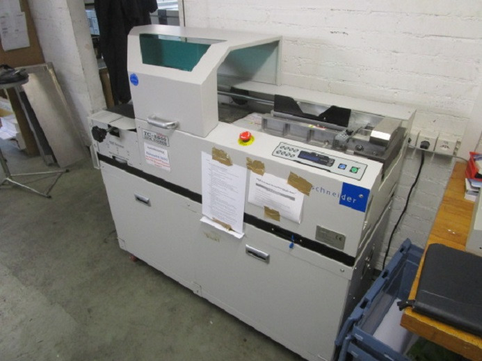 PERFECT BINDER TC-5500 MIT UNTERSCHRANK - Encuadernadora: foto 1 PERFECT BINDER TC-5500 MIT UNTERSCHRANK - Encuadernadora: foto 1