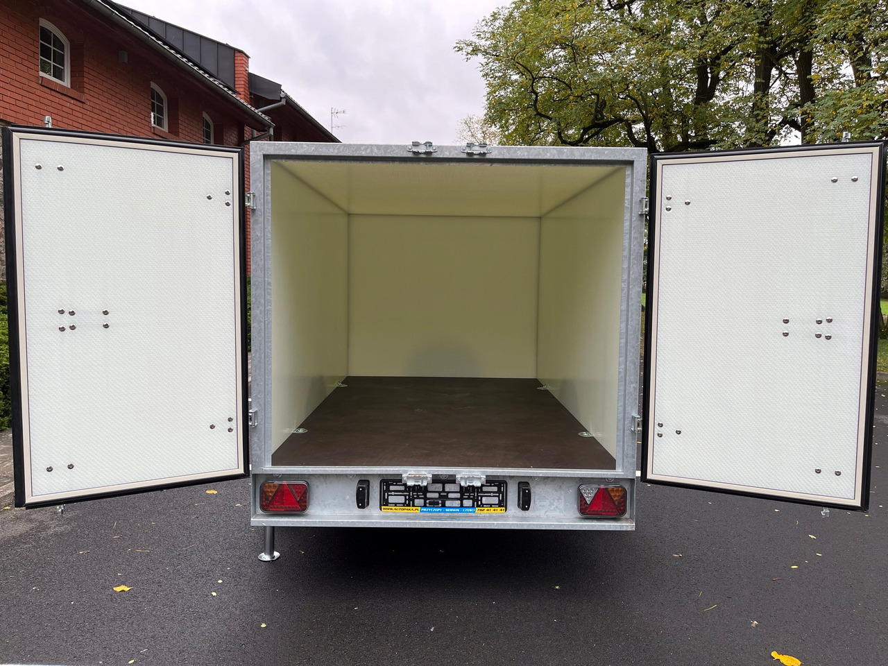 Remolque caja cerrada nuevo PRZYCZEPA KONTENER CARGO BOX 2,6 x 1,5 ZABUDOWANA / CARGO CONTAINER TRAILER BOX 2.6 x 1.5 ENCLOSED: foto 9