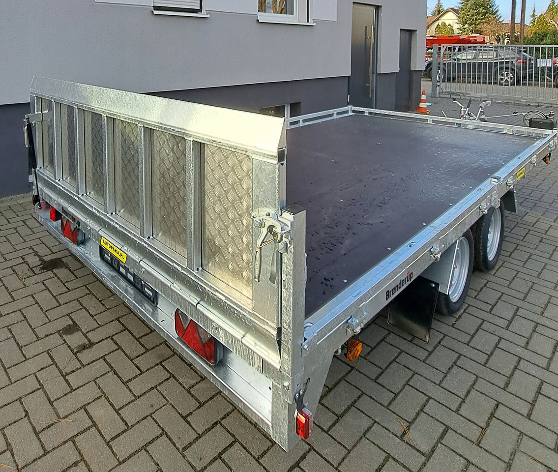 Remolque plataforma/ Caja abierta nuevo PRZYCZEPA PLATFORMA 508 CM, UCHYŁOWA Z WCIĄGARKĄ, DMC 3500 KG / PLATFORM TRAILER 508 CM, TILTING WITH WINCH, DMC 3500 KG: foto 7