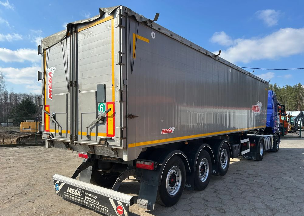 Semirremolque volquete Mega LIGHT WYWROTKA 50 m3 / SAF / KLAPO-DRZWI / 2x SZYBER / 2018 ROK !!: foto 1