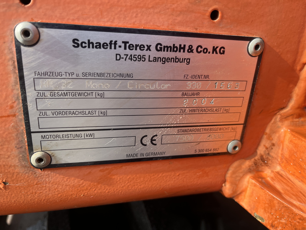 Miniexcavadora SCHAEFF HR 32: foto 11