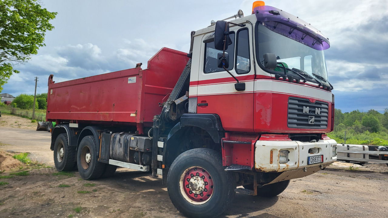 MAN 33.414 6X6 HIAB 102 33.414 - Camión volquete: foto 3 MAN 33.414 6X6 HIAB 102 33.414 - Camión volquete: foto 3
