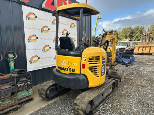 Komatsu PC26MR-3  à 19900€ HT - Miniexcavadora: foto 3 Komatsu PC26MR-3  à 19900€ HT - Miniexcavadora: foto 3