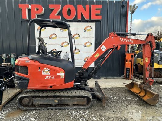 Kubota KX027-4 à 22 500 € HT - Miniexcavadora: foto 1 Kubota KX027-4 à 22 500 € HT - Miniexcavadora: foto 1