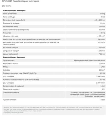 Wacker Neuson DPU4045 - Plancha reversible: foto 5 Wacker Neuson DPU4045 - Plancha reversible: foto 5