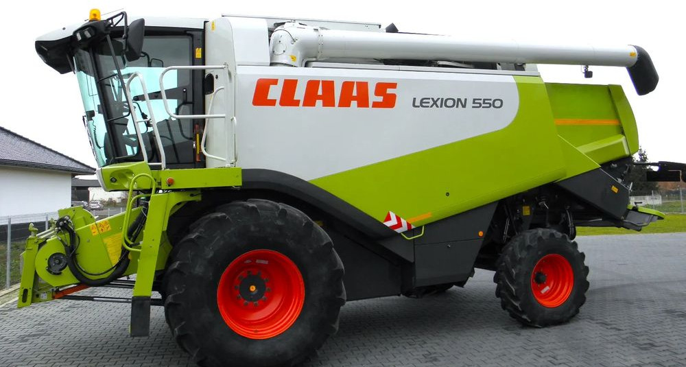 Claas Lexion 550 heder 7,5 Vario, Najbogatsza Wersja, Nie Malowany, Stan Bardzo Dobry - Cosechadora de granos: foto 1 Claas Lexion 550 heder 7,5 Vario, Najbogatsza Wersja, Nie Malowany, Stan Bardzo Dobry - Cosechadora de granos: foto 1
