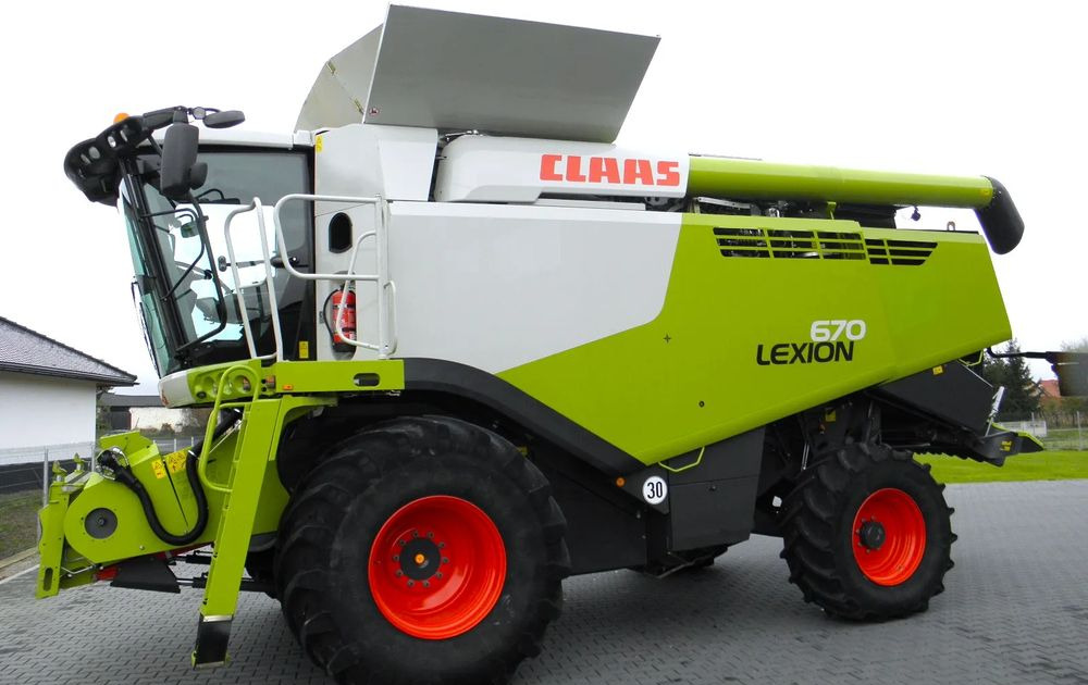 Claas Lexion 670 2019 Rok, Heder V 770, Najbogatsza Wersja, Nie Malowany, Stan Idealny - Cosechadora de granos: foto 1 Claas Lexion 670 2019 Rok, Heder V 770, Najbogatsza Wersja, Nie Malowany, Stan Idealny - Cosechadora de granos: foto 1