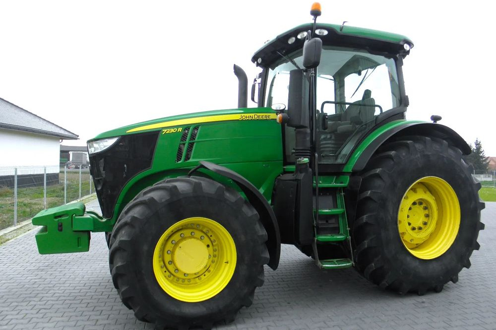 John Deere 7230 R 2012 Rok Nie Malowany, Skrzynia POWERQUAD, Stan Bardzo Dobry - Tractor: foto 4 John Deere 7230 R 2012 Rok Nie Malowany, Skrzynia POWERQUAD, Stan Bardzo Dobry - Tractor: foto 4