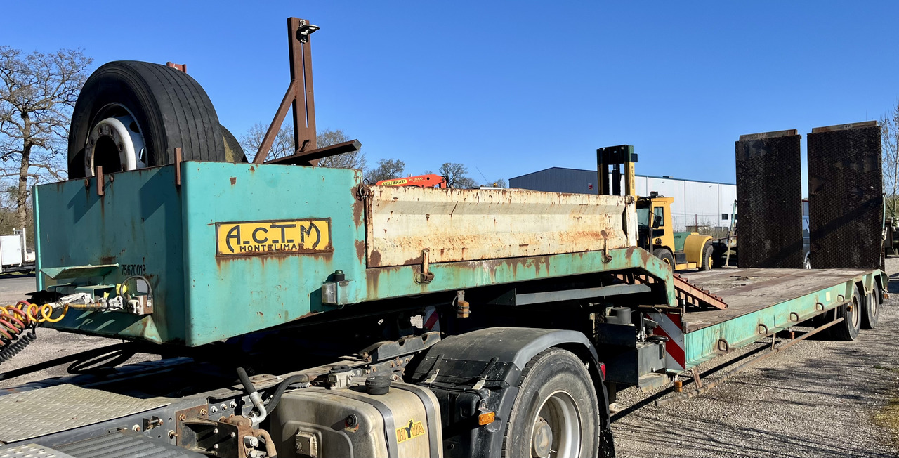 ACTM S32215 porte engins surbaissé rampes - Semirremolque góndola rebajadas: foto 1 ACTM S32215 porte engins surbaissé rampes - Semirremolque góndola rebajadas: foto 1