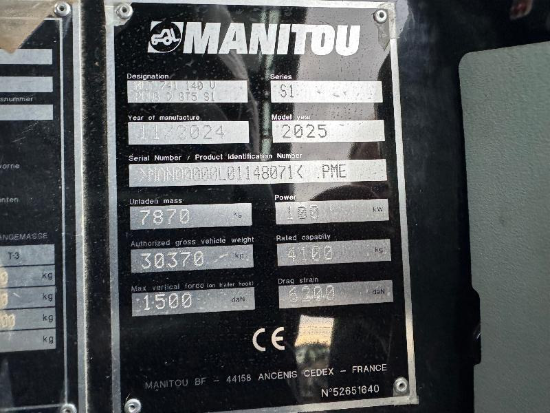 Manipulador telescópico MANITOU MLT 741 140 V+: foto 8