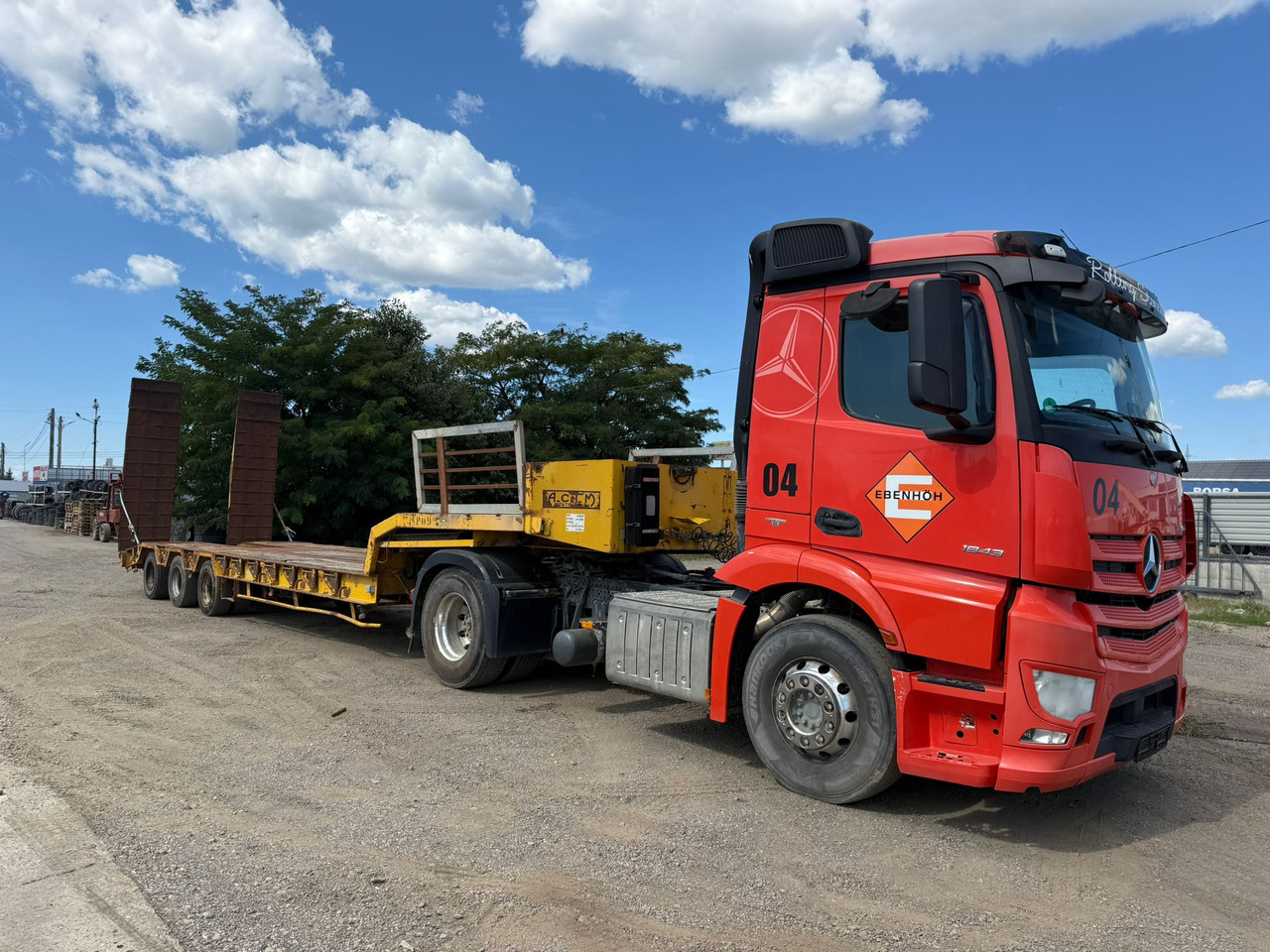 Mercedes-Benz Actros and Trailer ACTM Assembly - Cabeza tractora, Semirremolque góndola rebajadas: foto 4 Mercedes-Benz Actros and Trailer ACTM Assembly - Cabeza tractora, Semirremolque góndola rebajadas: foto 4